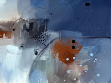 Print of Abstract Expressionism Abstract Digital by Chantal Proulx