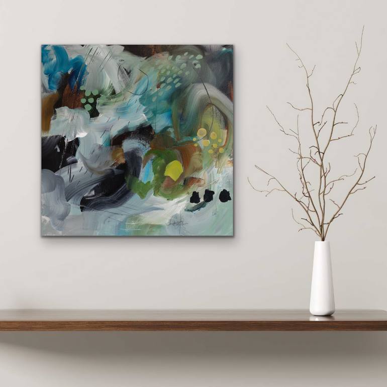 Original Abstract Painting by Chantal Proulx