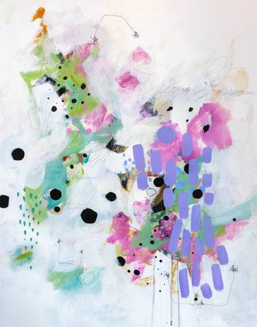 Print of Abstract Expressionism Abstract Paintings by Chantal Proulx