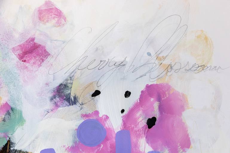 Original Abstract Expressionism Abstract Painting by Chantal Proulx