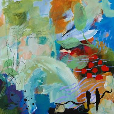 Original Abstract Paintings by Chantal Proulx