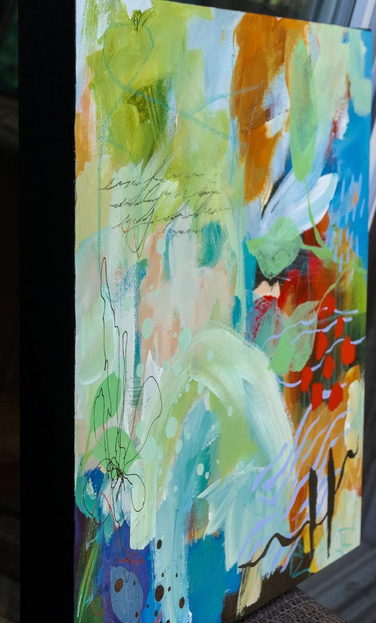 Original Abstract Painting by Chantal Proulx