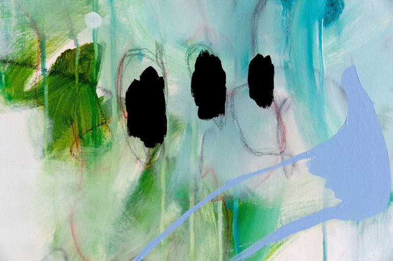 Original Abstract Expressionism Abstract Painting by Chantal Proulx