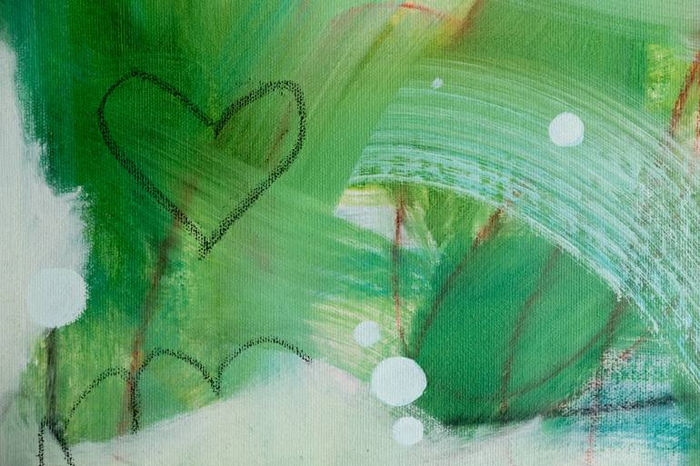 Original Abstract Expressionism Abstract Painting by Chantal Proulx