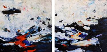 Original Abstract Paintings by Chantal Proulx