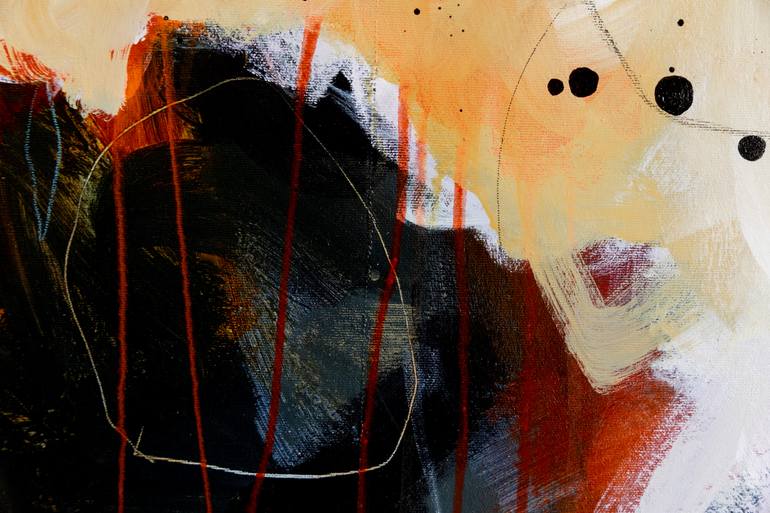 Original Abstract Expressionism Abstract Painting by Chantal Proulx