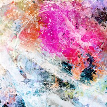 Print of Abstract Digital by Chantal Proulx