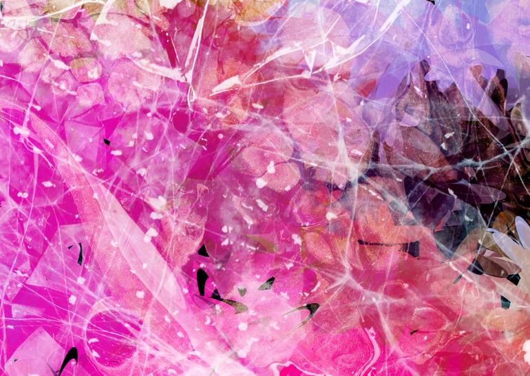 Original Abstract Digital by Chantal Proulx