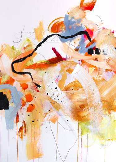 Print of Abstract Expressionism Abstract Paintings by Chantal Proulx