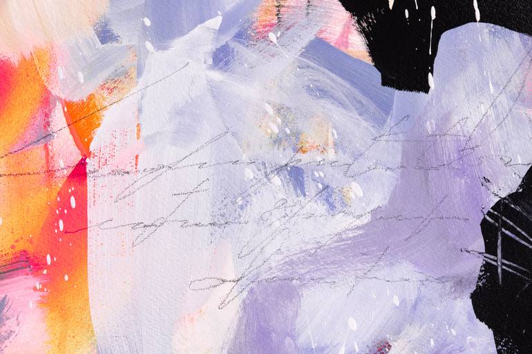 Original Abstract Expressionism Abstract Painting by Chantal Proulx