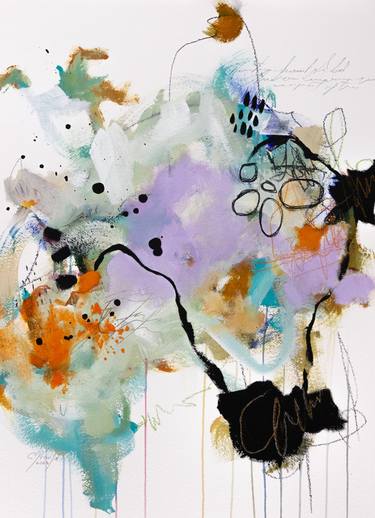 Print of Abstract Expressionism Abstract Paintings by Chantal Proulx