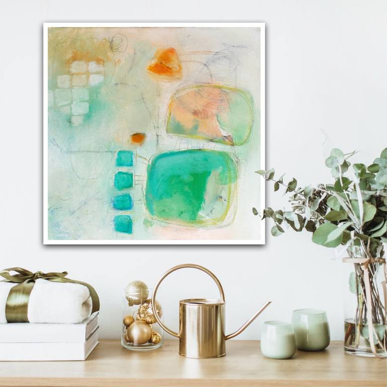 Original Abstract Painting by Chantal Proulx