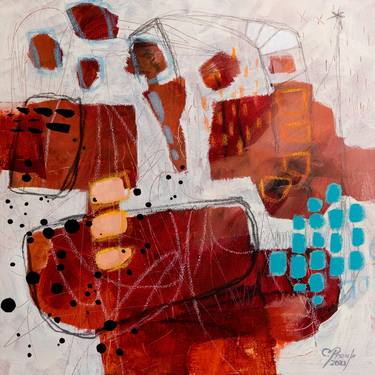 Original Abstract Paintings by Chantal Proulx