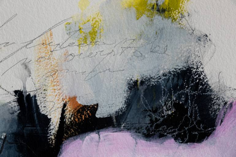 Original Abstract Expressionism Abstract Painting by Chantal Proulx