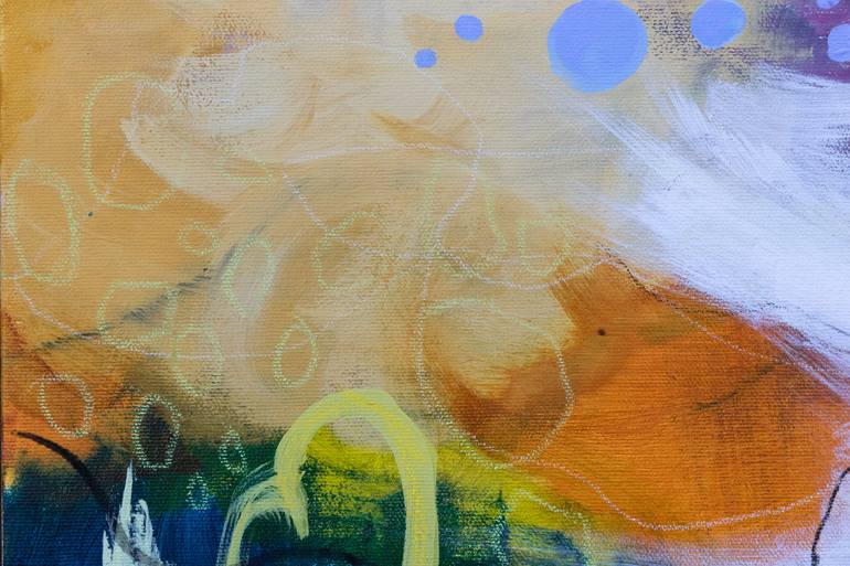 Original Abstract Expressionism Abstract Painting by Chantal Proulx