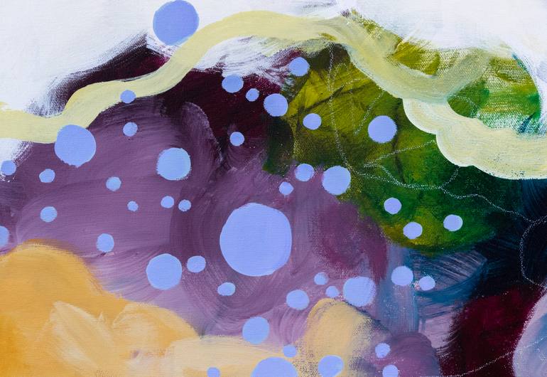 Original Abstract Expressionism Abstract Painting by Chantal Proulx