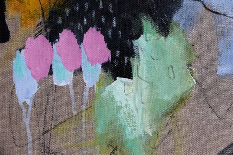 Original Abstract Expressionism Abstract Painting by Chantal Proulx