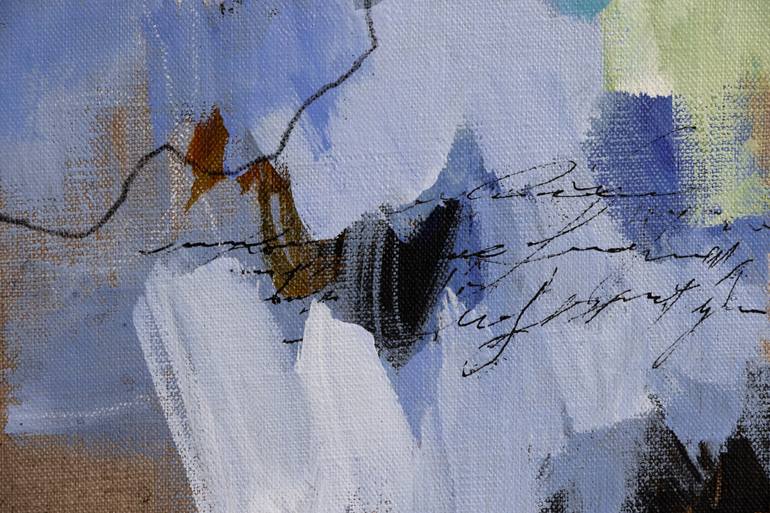 Original Abstract Expressionism Abstract Painting by Chantal Proulx