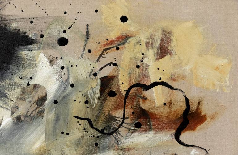 Original Abstract Expressionism Abstract Painting by Chantal Proulx