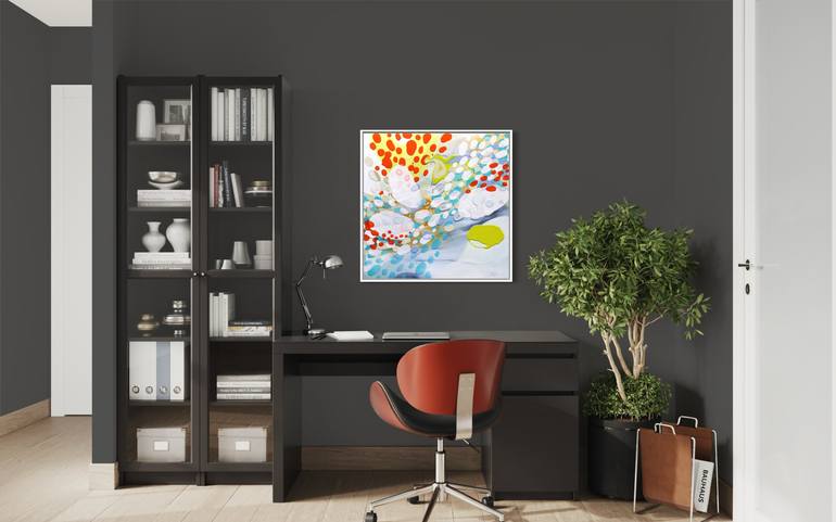 Original Modern Abstract Painting by Chantal Proulx