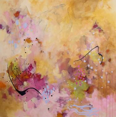 Original Abstract Expressionism Abstract Paintings by Chantal Proulx