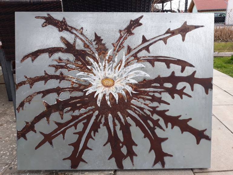 Original Abstract Nature Painting by Stephanie Zwerschke