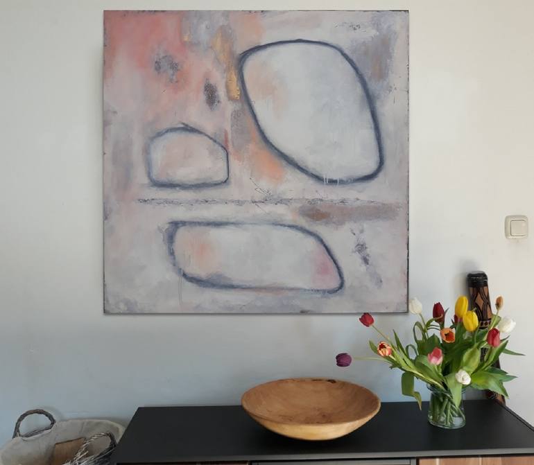 Original Modernism Abstract Painting by Stephanie Zwerschke