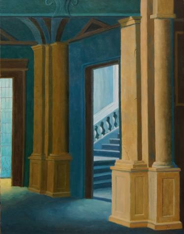 Original Fine Art Architecture Paintings by Geoff Harrison