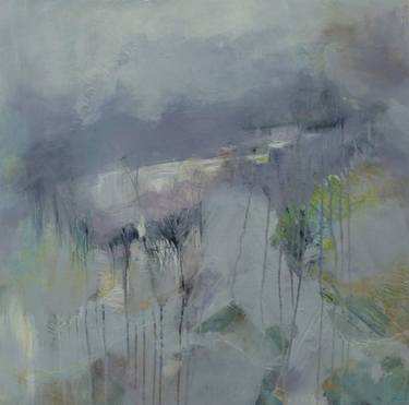 Original Abstract Landscape Paintings by lorraine tuck