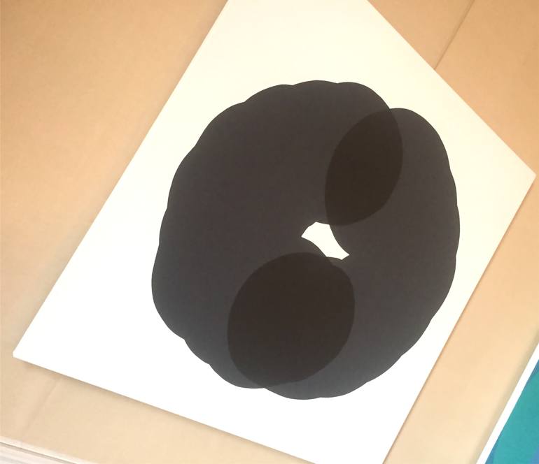 Original Abstract Painting by Ger Bruens