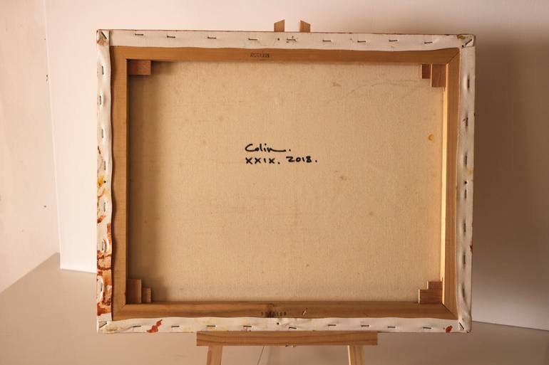 Original Abstract Expressionism Abstract Painting by Seth Colin