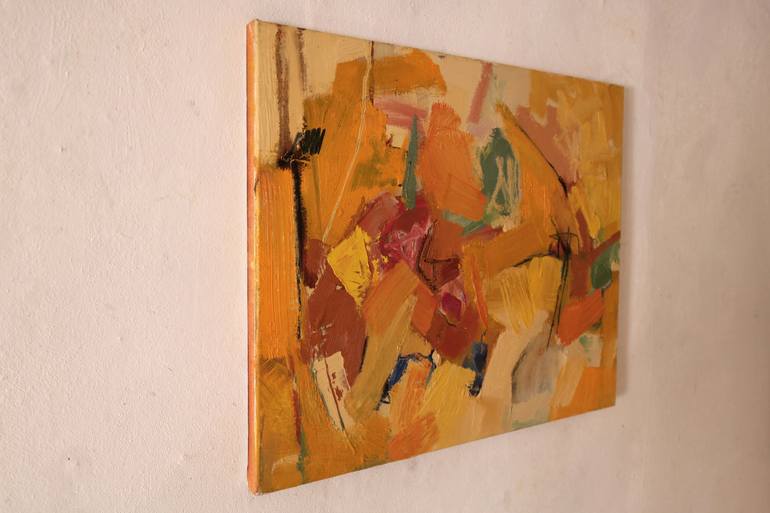 Original Abstract Expressionism Abstract Painting by Seth Colin