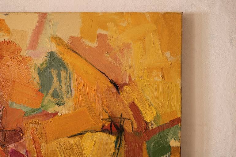 Original Abstract Expressionism Abstract Painting by Seth Colin
