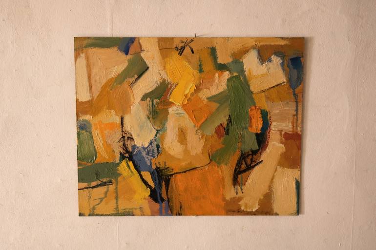 Original Abstract Expressionism Abstract Painting by Seth Colin