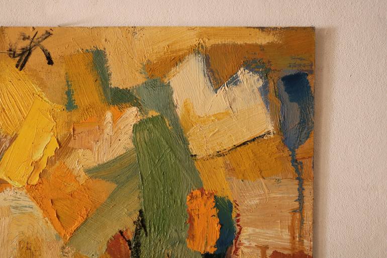 Original Abstract Expressionism Abstract Painting by Seth Colin