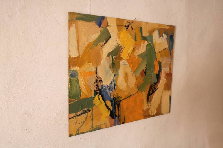 Original Abstract Expressionism Abstract Painting by Seth Colin