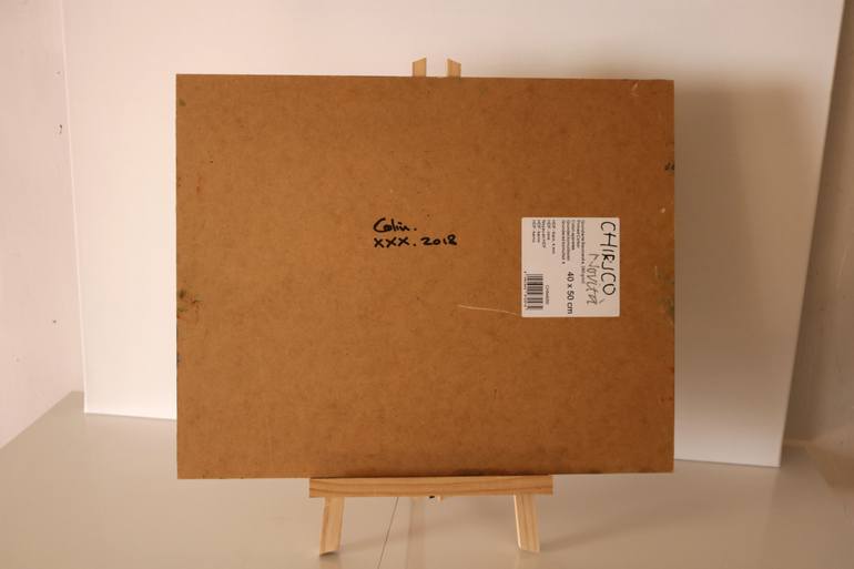 Original Abstract Expressionism Abstract Painting by Seth Colin