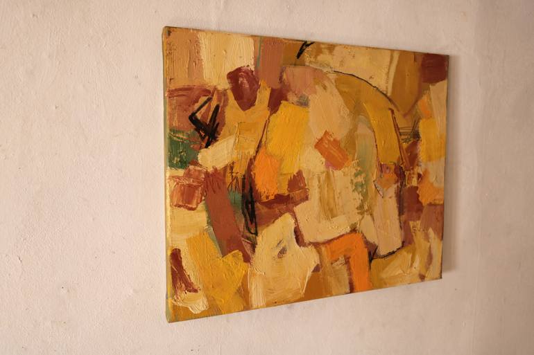 Original Abstract Expressionism Abstract Painting by Seth Colin