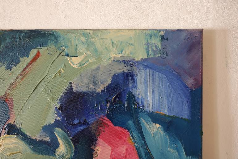 Original Abstract Expressionism Abstract Painting by Seth Colin