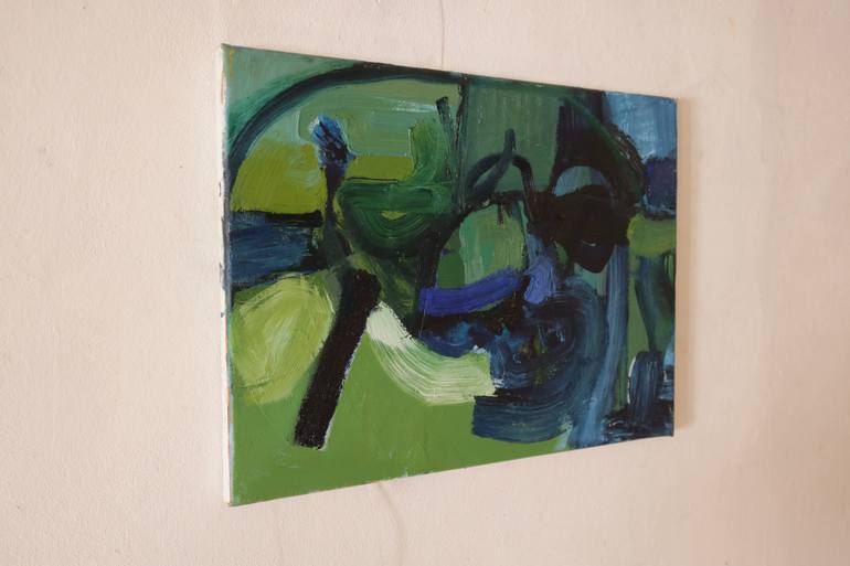 Original Abstract Expressionism Abstract Painting by Seth Colin