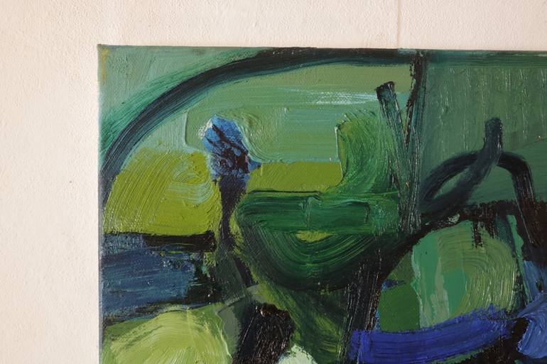 Original Abstract Expressionism Abstract Painting by Seth Colin