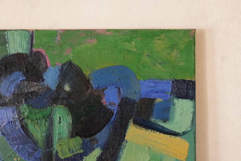 Original Abstract Expressionism Abstract Painting by Seth Colin