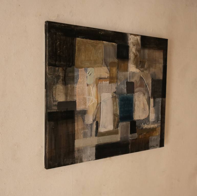Original Cubism Abstract Painting by Seth Colin