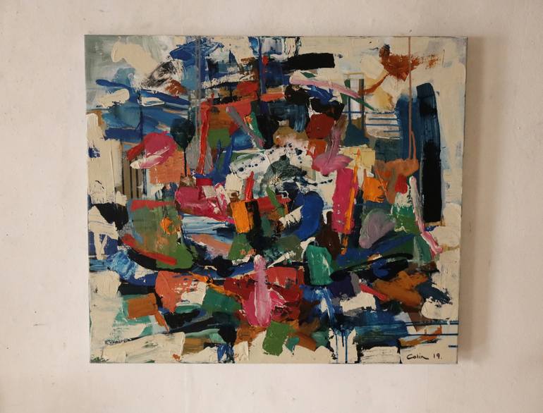 Original Abstract Painting by Seth Colin