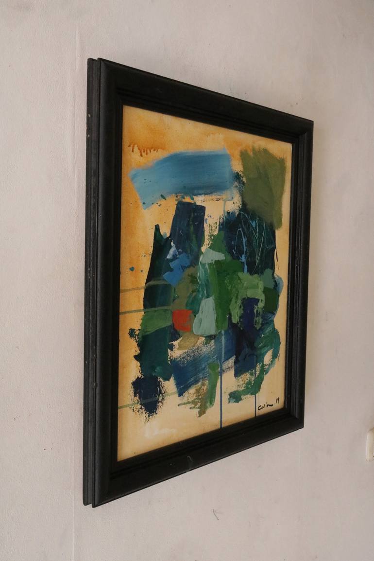 Original Abstract Expressionism Abstract Painting by Seth Colin