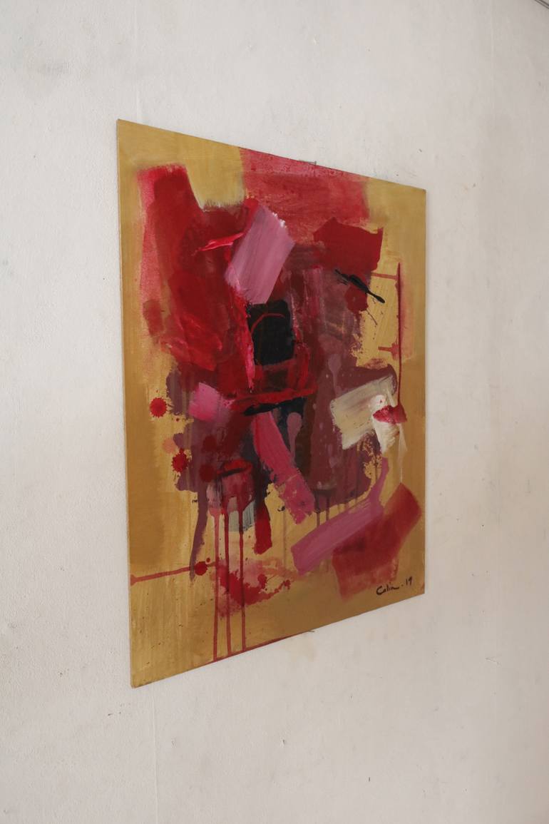 Original Abstract Expressionism Abstract Painting by Seth Colin