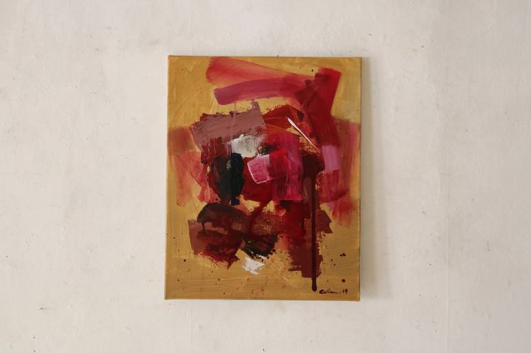 Original Abstract Expressionism Abstract Painting by Seth Colin