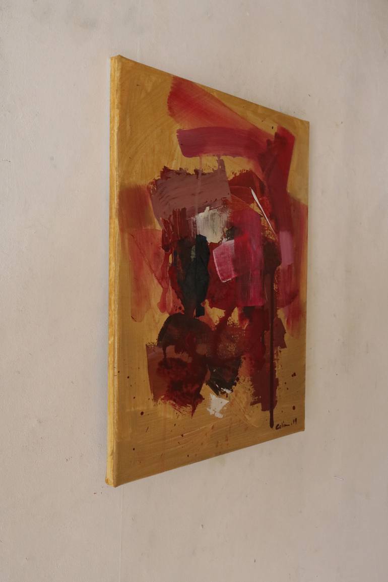 Original Abstract Expressionism Abstract Painting by Seth Colin