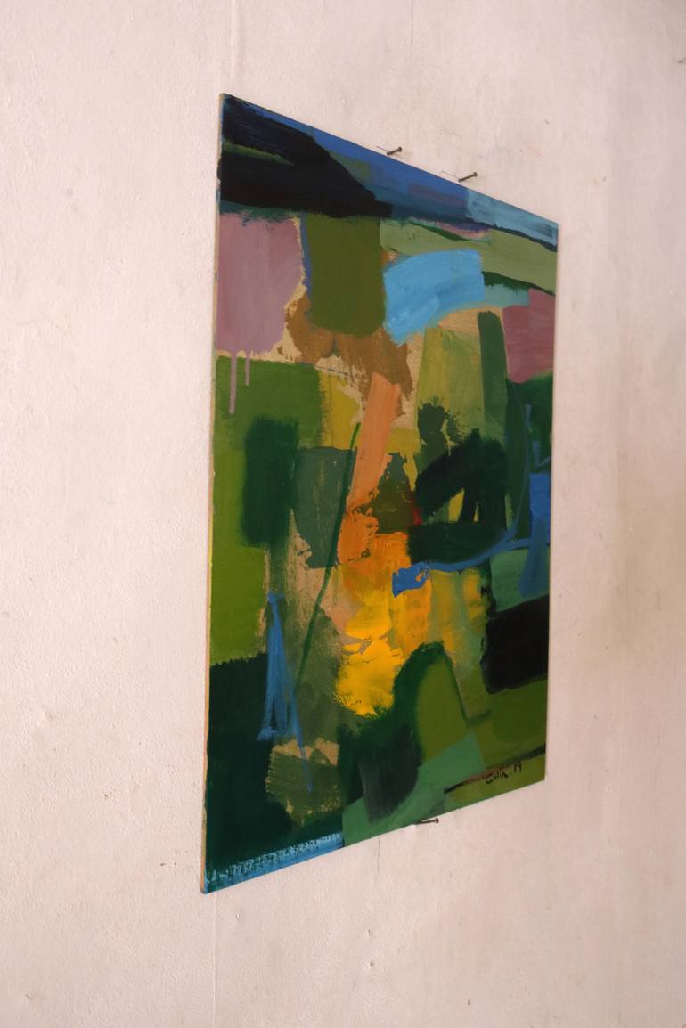 Original Abstract Painting by Seth Colin