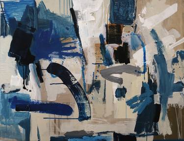 Original Fine Art Abstract Paintings by Seth Colin